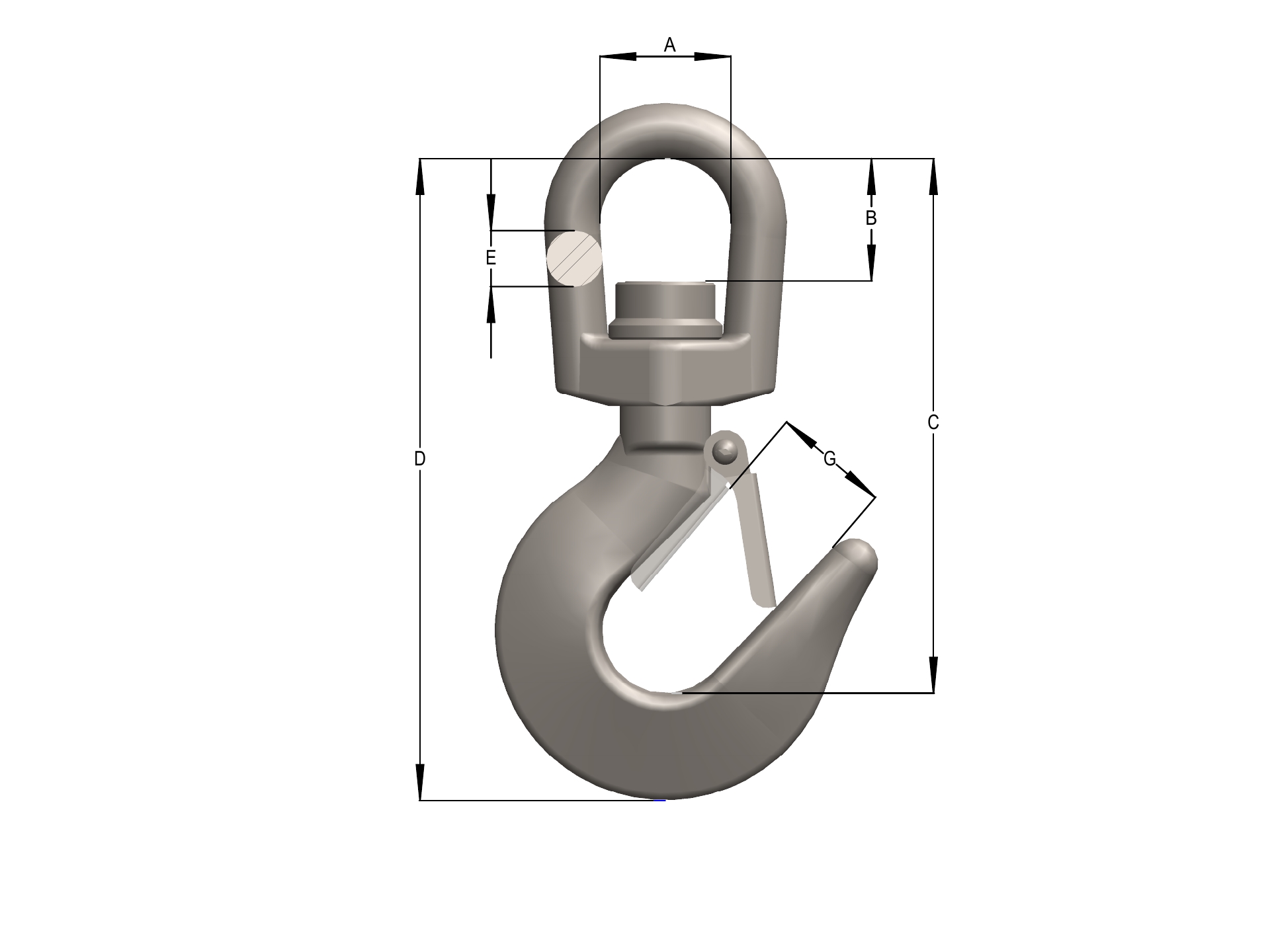 Swivel Hooks RMB Lifting